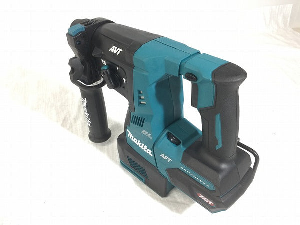 ☆未使用品☆makita マキタ 40Vmax 28mm 充電式ハンマドリル HR001GRDXV バッテリ2個(2.5Ah) 充電器 集じんシステム(DX12) ケース - 3