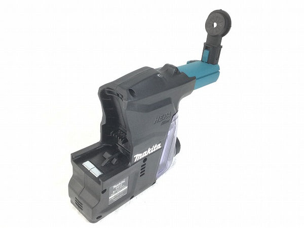 ☆未使用品☆makita マキタ 40Vmax 28mm 充電式ハンマドリル HR001GRDXV バッテリ2個(2.5Ah) 充電器 集じんシステム(DX12) ケース - 7