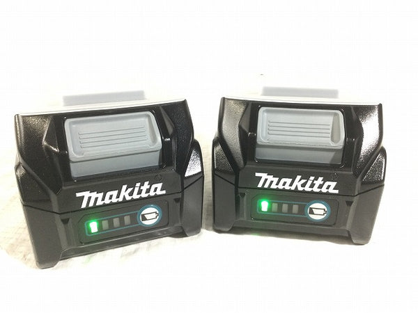 ☆未使用品☆makita マキタ 40Vmax 28mm 充電式ハンマドリル HR001GRDXV バッテリ2個(2.5Ah) 充電器 集じんシステム(DX12) ケース - 9