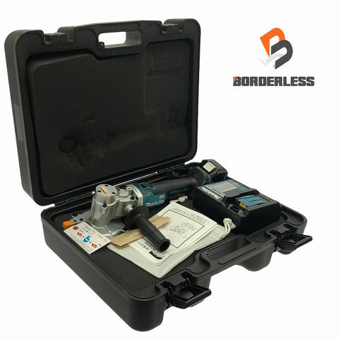 ☆未使用品☆makita マキタ 18V 充電式チップソーカッタ SC251DRG 青/ブルー バッテリー1個(18V 6.0Ah)充電器+ケース - 0