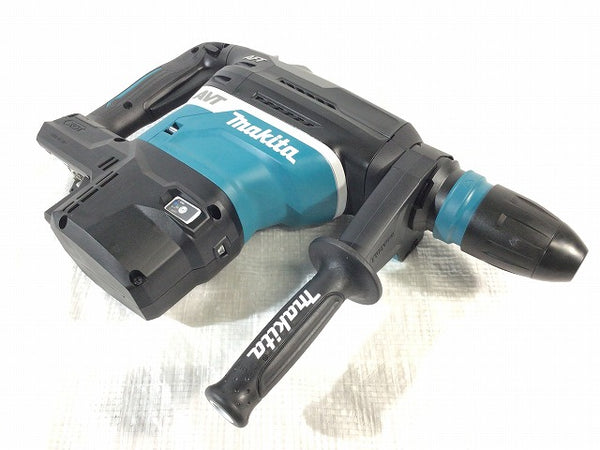 ☆未使用品☆makita マキタ 40Vmax 40mm 充電式ハンマドリル HR005GRMX 青/ブルー バッテリー2個(40Vmax 4.0Ah)充電器+ケース - 5