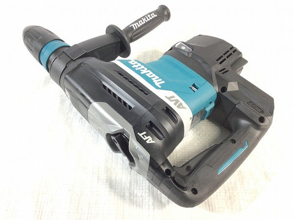 ☆未使用品☆makita マキタ 40Vmax 40mm 充電式ハンマドリル HR005GRMX 青/ブルー バッテリー2個(40Vmax 4.0Ah)充電器+ケース - 7
