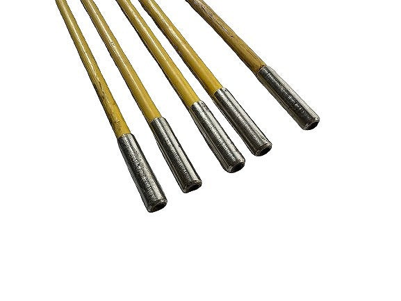 ☆中古品☆DENSAN デンサン ジョイント釣り名人 JF-7550 7.5mm×1m 5本入 ケーブル牽引具 ケーブルフィッシャー ジェフコム - 7