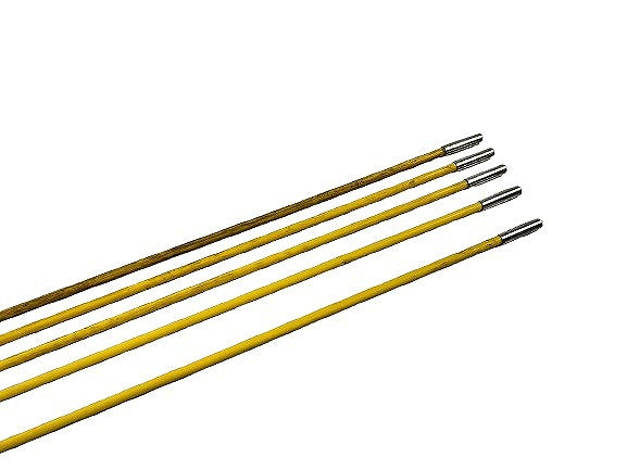 ☆中古品☆DENSAN デンサン ジョイント釣り名人 JF-7550 7.5mm×1m 5本入 ケーブル牽引具 ケーブルフィッシャー ジェフコム - 8