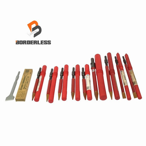 ☆未使用品 10本セット☆RAKUDA ラクダ ブルポイント 7本 コールドチゼル 2本 スケーリングチゼル 1本 各サイズ詳細コメ欄 保管品