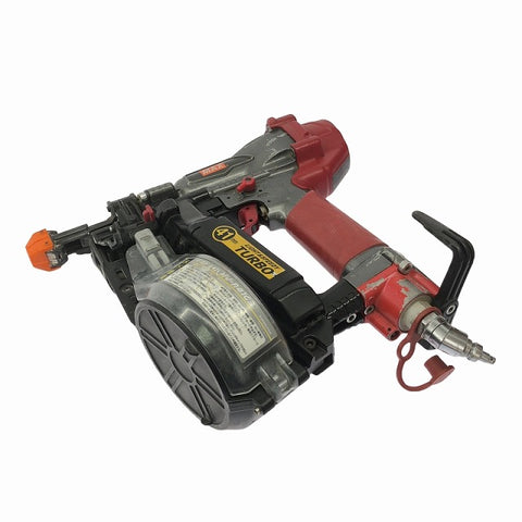 ☆比較的綺麗です☆MAX マックス 41mm 高圧 ターボドライバ HV-R41G3 ケース付き ねじ打ち機ビス打ち機 エアツール - 0