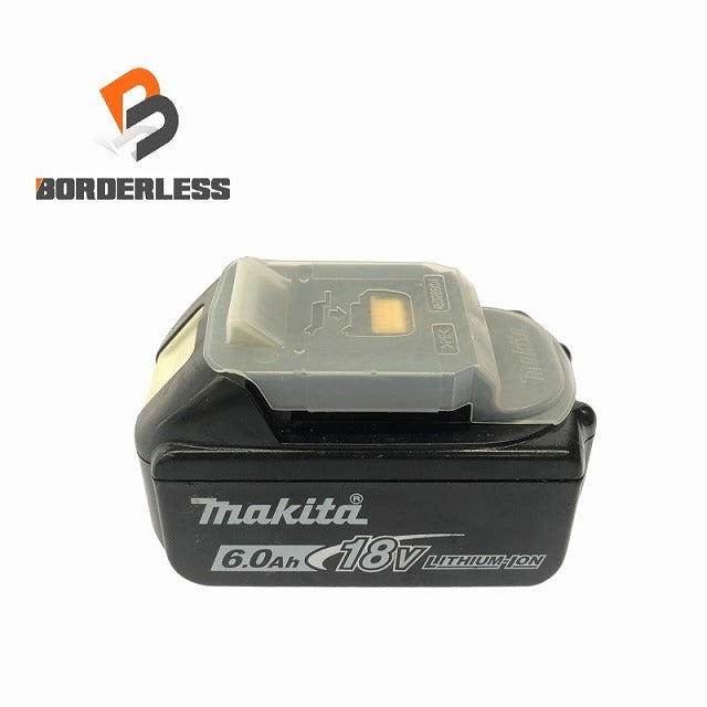 ☆中古美品☆ makita マキタ 18V 6.0Ah 純正リチウムイオン ☆中古美品☆ makita マキタ 18V 6.0Ah 純正リチウムイオン
