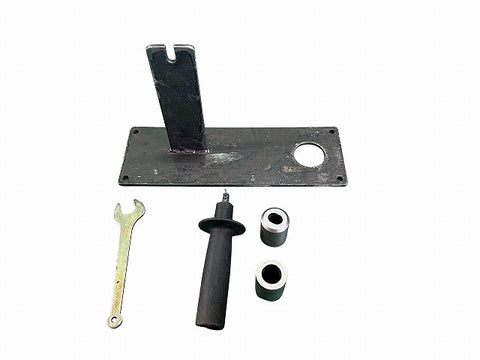 ☆中古品☆IKURA 育良精機 イクラ 100V イクラミニパンチャー IS-20MPS 土台 ハンドル ケース付き 穴あけ加工 鉄板 - 0