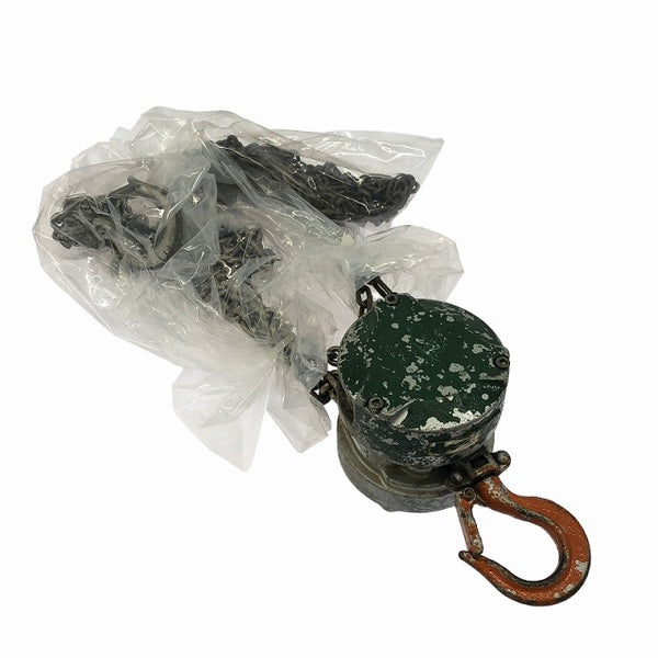 ☆中古品☆KITO キトー 手動チェーンブロック CX005 荷重500kg/0.5ton 揚程2.5m 手動式 チェンブロック 荷揚げ機 吊り具 - 3