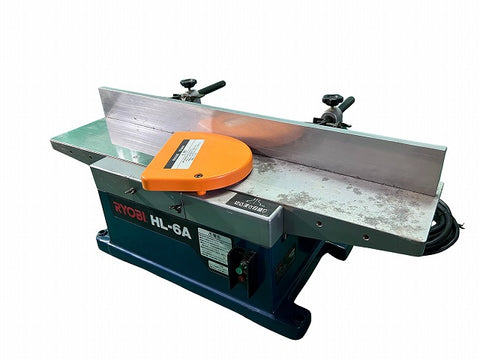 ☆中古品☆ RYOBI リョービ 100V 小型手押カンナ HL-6A 50/60Hz 電動カンナ 最大切削幅155ｍｍ - 0