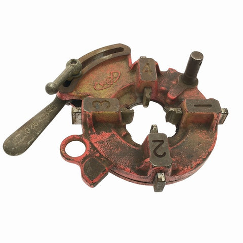 ☆中古品☆REX レッキス工業 手動切上ダイヘッド M22 92.6 16-54 チェーザ 16-22 ねじ切り パイプ 管 - 0
