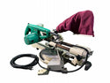 ☆中古品☆makita マキタ 100V 190ｍｍ スライドマルノコ M244 スライド丸ノコ スライド丸のこ 切断機 - 3