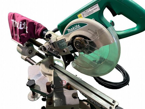☆中古品☆makita マキタ 100V 190ｍｍ スライドマルノコ M244 スライド丸ノコ スライド丸のこ 切断機 - 7