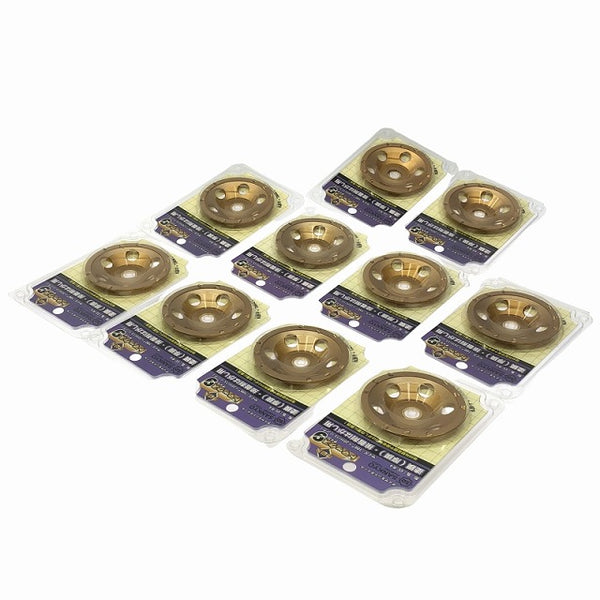 ☆未使用10枚☆SANKYO 三京ダイヤモンド トマックス9 CC-R4 外径100mm 研削用 塗膜剥がし 接着剤はがし ダイヤモンドホイール - 3