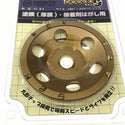 ☆未使用10枚☆SANKYO 三京ダイヤモンド トマックス9 CC-R4 外径100mm 研削用 塗膜剥がし 接着剤はがし ダイヤモンドホイール - 7