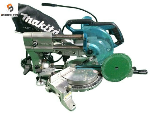 ☆中古品☆makita マキタ 100V 190mm スライドマルノコ LS0717FL ライト＋レーザーマーカ付 スライド丸のこ