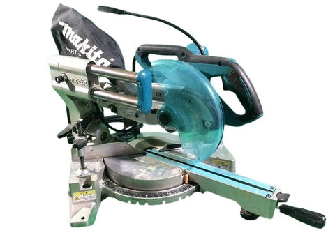 ☆中古品☆makita マキタ 100V 190mm スライドマルノコ LS0717FL ライト＋レーザーマーカ付 スライド丸のこ - 0