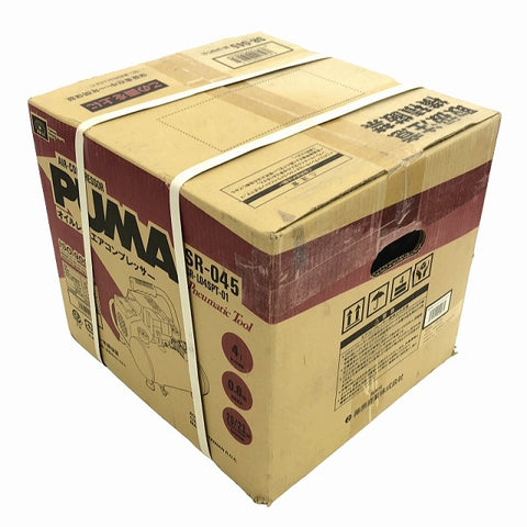 ☆未使用品☆ PUMA プーマ 100V 50/60Hz オイルレスエアコンプレッサー SR-045 エア工具 エアツール 電動工具 - 0