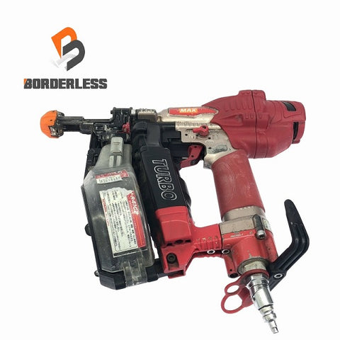 ☆中古品☆MAX マックス 41mm 高圧 ターボドライバー HV-R41G2 エアビス打機 エアビス打ち機 ねじ打機 ねじ打ち機