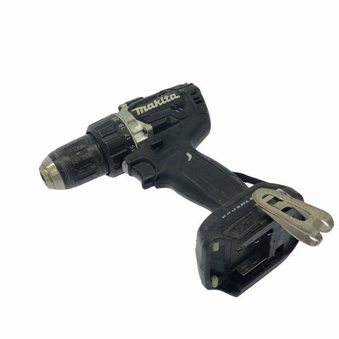 ☆中古品☆makita マキタ 18V 充電式ドライバドリル DF484D 黒 本体のみ コードレス ドリルドライバー ドライバードリル - 0