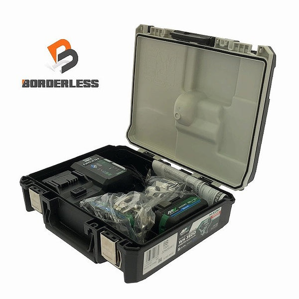 ☆未使用品 限定色☆ HiKOIKI ハイコーキ 36V コードレスインパクトドライバ WH36DD 2XHSZ(FW) バッテリー2個付き 充電器付き - 1