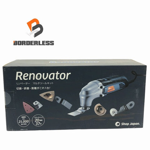 ☆未使用品☆ShopJapan ショップジャパン 10V Renovator リノベーター マルチツールキット FN002893 アタッチメント