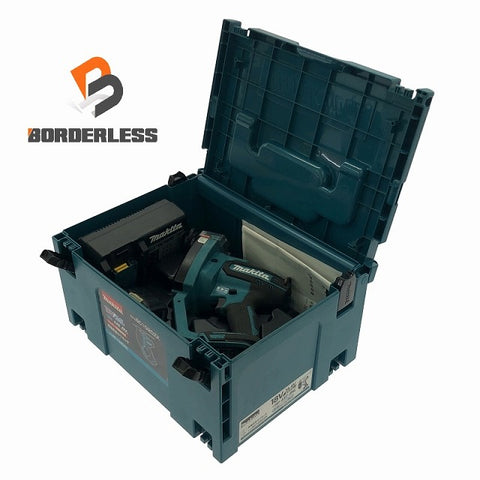 ☆中古品☆makita マキタ 14.4V/18V 充電式全ネジカッター SC102D バッテリ1個(18V6.0AH) 充電器 ケース コードレス 全ねじカッター