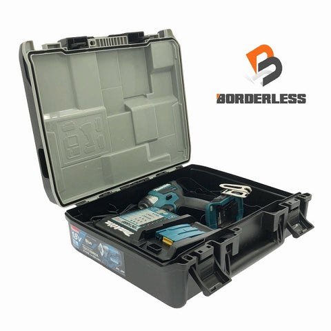 ☆美品☆ makita マキタ 18V 充電式インパクトドライバ TD173D 充電器 DC18RF ケース付き 電動工具 締付け 締め付け - 0