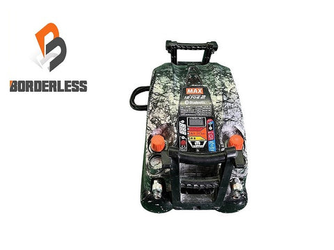 ☆比較的綺麗です☆MAX マックス 11L スーパーエアコンプレッサ AK-HH1270E2/AK-HH1270E�U ガイヤシルバー Bluetooth搭載