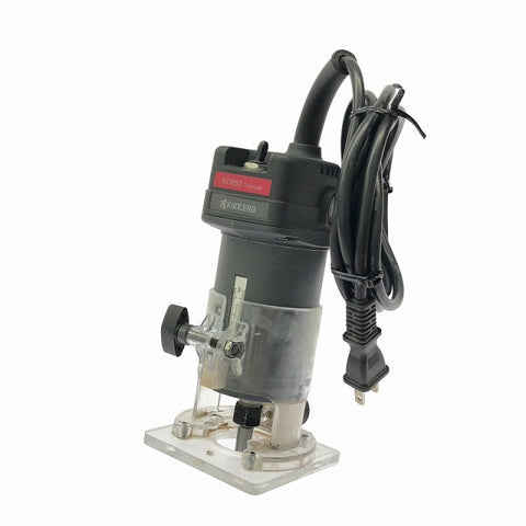 ☆美品☆ KYOCERA 京セラ 100V トリマー ATR51 電動工具 大工工具 - 0