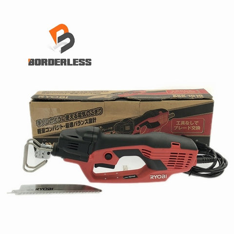 ☆美品☆RYOBI リョービ 100V 電気のこぎり ASK-1010 コード式 小型 小型 レシプロソー セーバーソー セーバソー