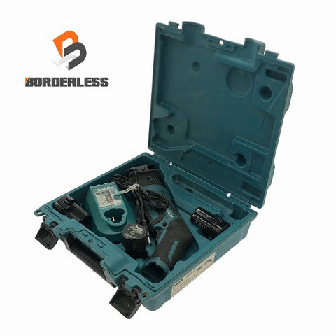 ☆中古品☆makita マキタ 10.8V 充電式レシプロソー JR101D バッテリー3個(10.8V 1.3Ah) 充電器 ケース付き