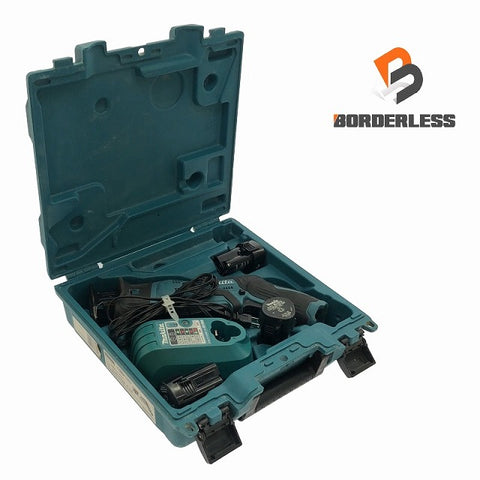 ☆中古品☆makita マキタ 10.8V 充電式レシプロソー JR101D バッテリー3個(10.8V 1.3Ah) 充電器 ケース付き - 0