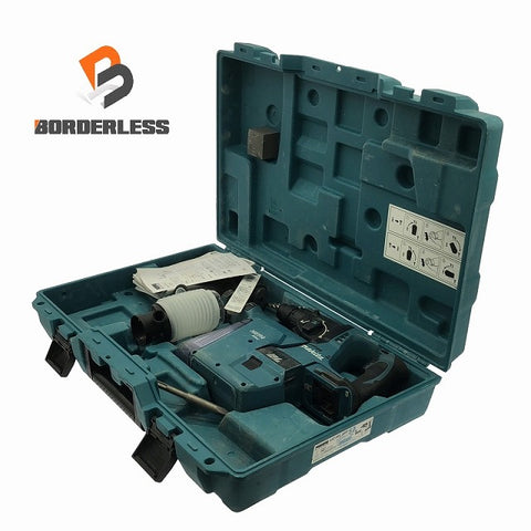 ☆中古品☆makita マキタ 18V 24mm 充電式ハンマドリル HR244D 集じんシステム(DX01) 集じんカップ ケース付 コードレス