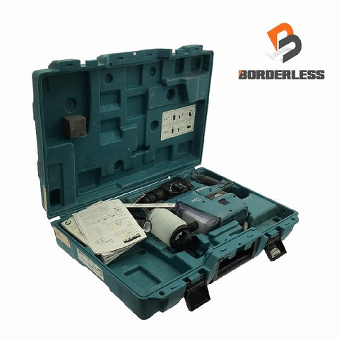 ☆中古品☆makita マキタ 18V 24mm 充電式ハンマドリル HR244D 集じんシステム(DX01) 集じんカップ ケース付 コードレス - 0