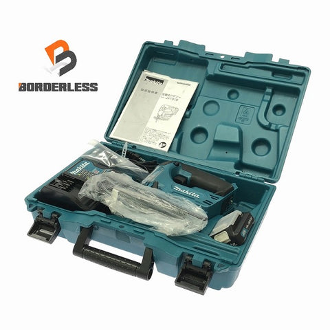 ☆美品☆makita マキタ 10.8V 充電式ジグソー JV101DSH バッテリ1個(1.5Ah) 充電器 ケース付 コードレス 電気のこぎり