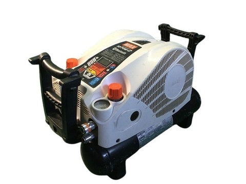 ☆中古品☆MAX マックス スーパーエアコンプレッサ AK-HH1270E2 クールホワイト(限定色) エアーコンプレッサ— Bluetooth搭載 - 0