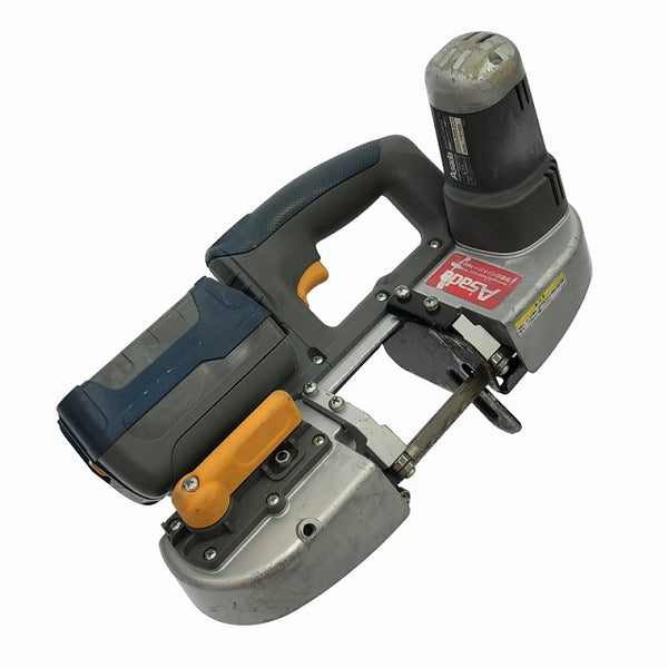 ☆中古品☆ASADA アサダ 18V 充電式バンドソー H60eco BH060 バッテリ1個(18V2.6Ah) 充電器 ケース付 コードレス 帯鋸切断機 - 3
