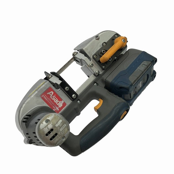☆中古品☆ASADA アサダ 18V 充電式バンドソー H60eco BH060 バッテリ1個(18V2.6Ah) 充電器 ケース付 コードレス 帯鋸切断機 - 6