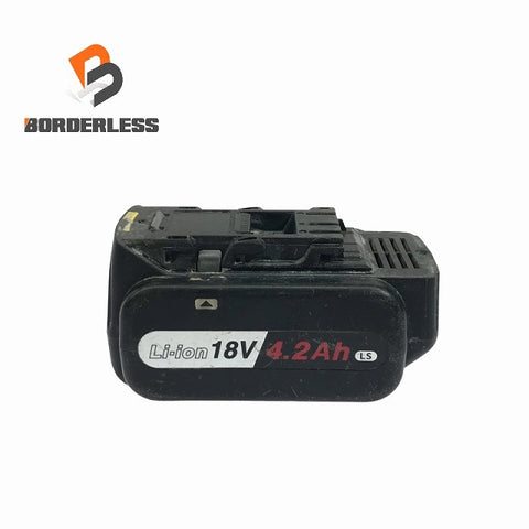 ☆中古品☆Panasonic パナソニック 18V 4.2Ah 純正 リチウムイオン電池パック EZ9L51 LSタイプ リチウムイオンバッテリー 蓄電池