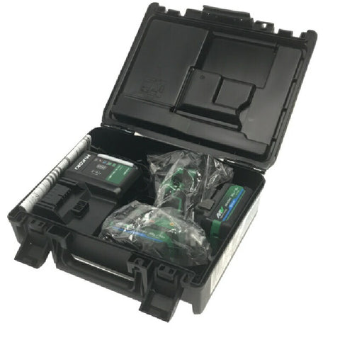 ☆未使用品☆HiKOKI ハイコーキ 36V コードレスインパクトドライバー WH36DC(2XPSZ) アグレッシブグリーン フルセット - 0