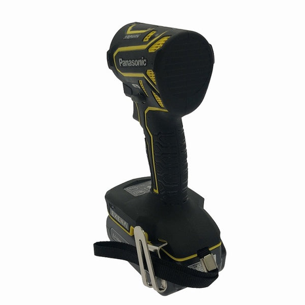☆未使用☆Panasonic パナソニック 14.4V/18V 充電インパクトドライバー EZ1PD1J14D-Y 黄色 バッテリ2個(14.4V5.0Ah) 充電器 ケース - 7