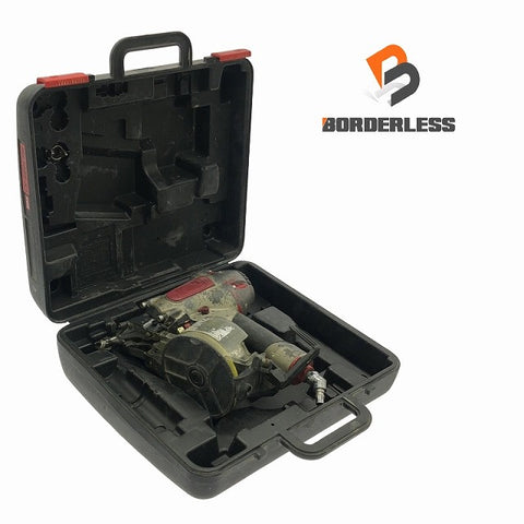 ☆中古品☆MAX マックス 50mm 常圧コイルネイラ CN-550S(FP) 本体とケース エア釘打機 エア釘打ち機 ロール釘打機 - 0