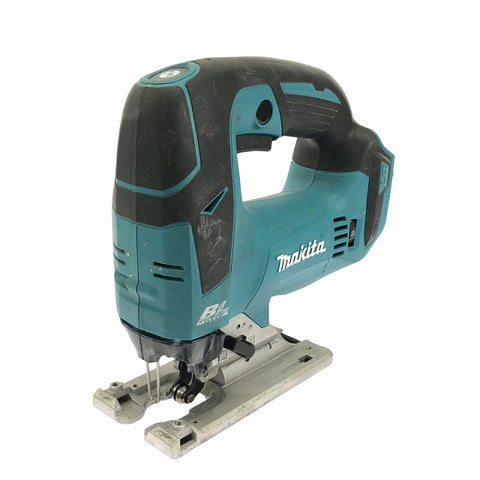 ☆中古品☆makita マキタ 18V 充電式ジグソー JV182D 本体のみ コードレス バッテリー式 電気のこぎり 電動ノコギリ - 0
