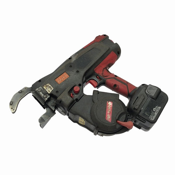 ☆中古品☆ MAX マックス 14.4V 鉄筋結束機 ツインタイア RB-610T 本体+バッテリー2個(14.4V 5.0Ah)+充電器+ケース - 3