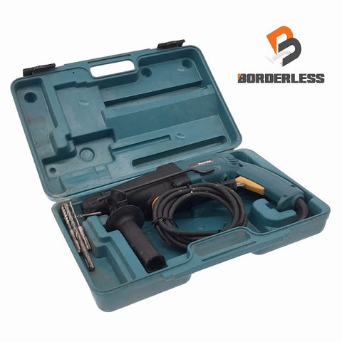 ☆中古品☆makita マキタ 100V 24mm ハンマドリル HR2410 ケース付 SDSプラス コード式 ハンマードリル 穴あけ 穿孔 - 0