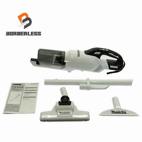 ☆美品☆makita マキタ 18V 充電式クリーナー CL286FD 本体＋パイプ＋ノズル＋シートノズル サイクロン一体式 コードレス 掃除機
