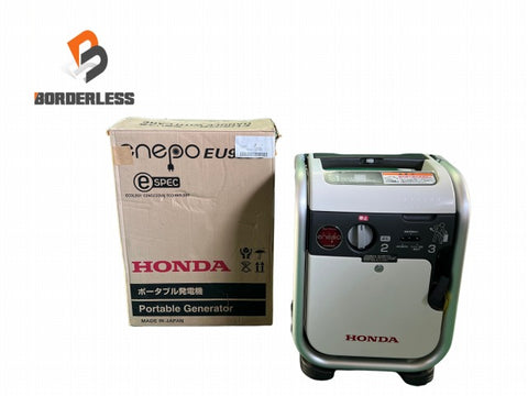 ☆未使用 保管品☆HONDA ホンダ enepo エネポ 正弦波インバーター搭載発電機 EU9iGB カセットボンベ式 インバータ発電機