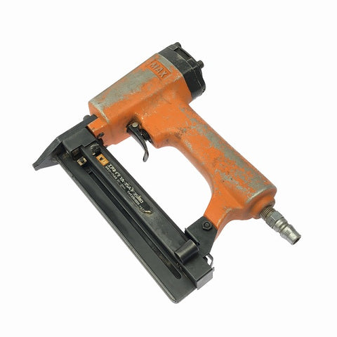 ☆中古品☆MAX マックス 常圧 仕上げ釘打機 エアネイラ TA-35A/F35MO 釘打ち機 エア工具 大工道具 エアツール - 0