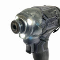 ☆中古品☆ HIKOKI ハイコーキ 36V コードレスインパクトドライバ WH36DC 黒/ブラック 本体+バッテリー2個(2.5Ah)充電器+ケース - 8